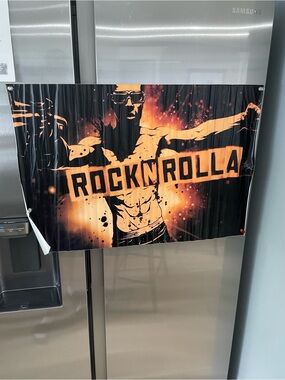 RocknRolla Graphic Poster - peel and stick capability